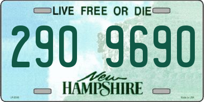 NH license plate 2909690