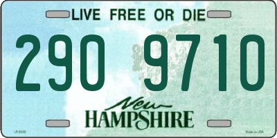 NH license plate 2909710