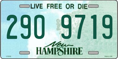 NH license plate 2909719