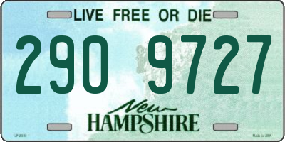NH license plate 2909727