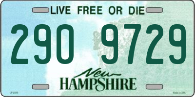 NH license plate 2909729