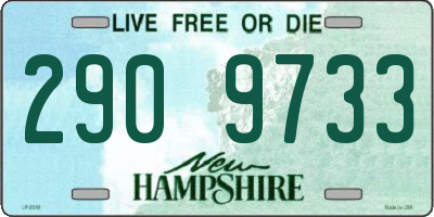 NH license plate 2909733