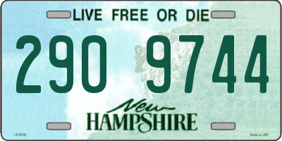 NH license plate 2909744
