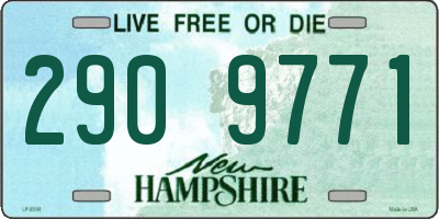 NH license plate 2909771