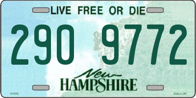 NH license plate 2909772