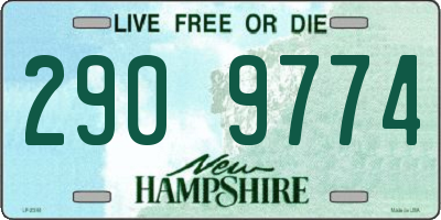 NH license plate 2909774