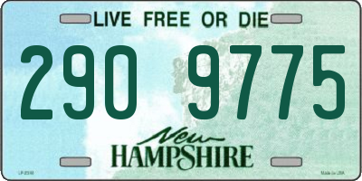 NH license plate 2909775
