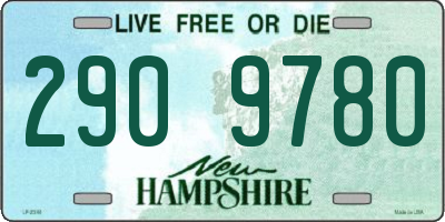 NH license plate 2909780
