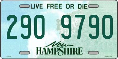 NH license plate 2909790