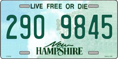 NH license plate 2909845