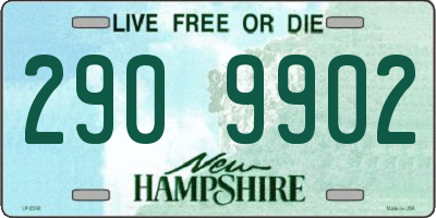 NH license plate 2909902