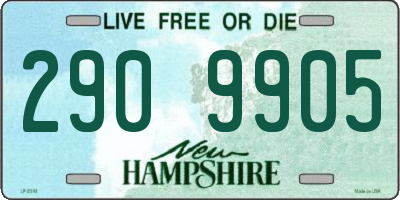 NH license plate 2909905
