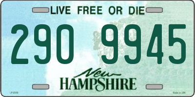 NH license plate 2909945
