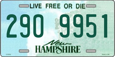 NH license plate 2909951