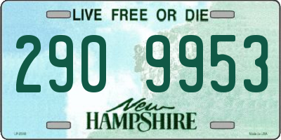 NH license plate 2909953