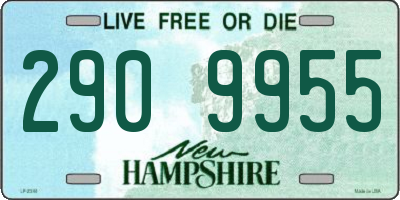 NH license plate 2909955