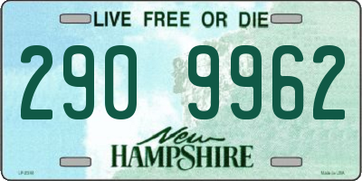 NH license plate 2909962