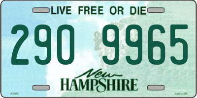 NH license plate 2909965
