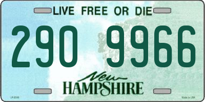 NH license plate 2909966