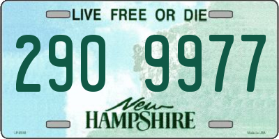 NH license plate 2909977