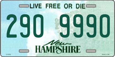 NH license plate 2909990