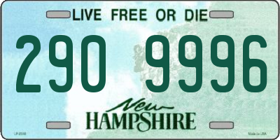 NH license plate 2909996
