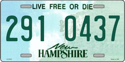 NH license plate 2910437