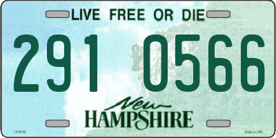 NH license plate 2910566