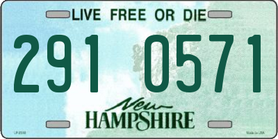 NH license plate 2910571