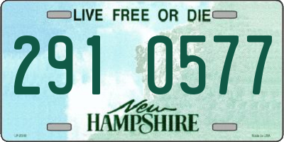 NH license plate 2910577