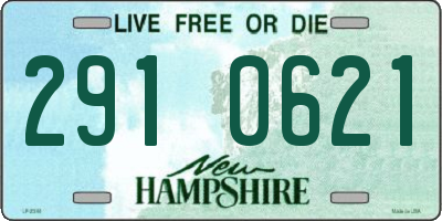 NH license plate 2910621