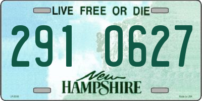 NH license plate 2910627