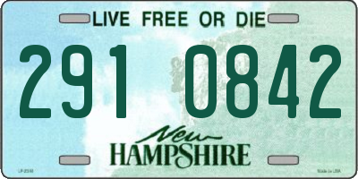 NH license plate 2910842