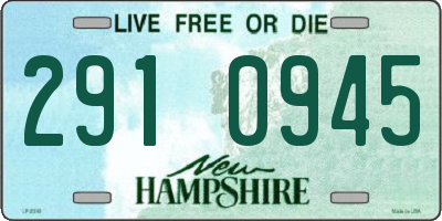 NH license plate 2910945