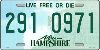 NH license plate 2910971