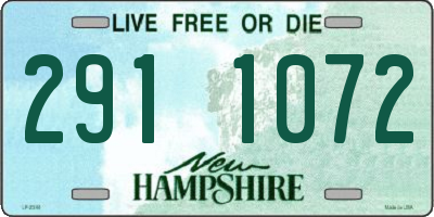 NH license plate 2911072