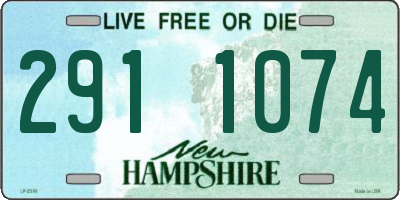 NH license plate 2911074