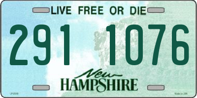 NH license plate 2911076