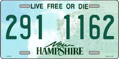 NH license plate 2911162