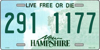 NH license plate 2911177