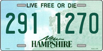 NH license plate 2911270