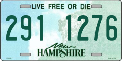 NH license plate 2911276