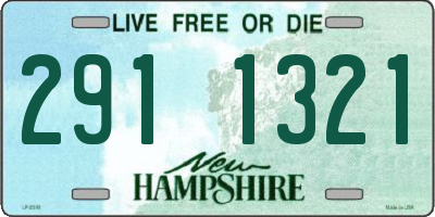 NH license plate 2911321