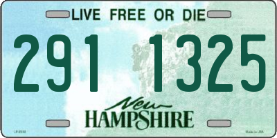NH license plate 2911325
