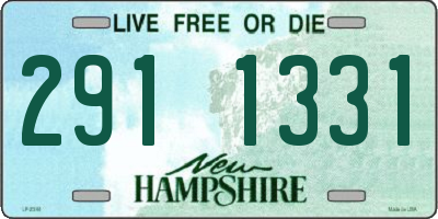 NH license plate 2911331