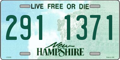 NH license plate 2911371