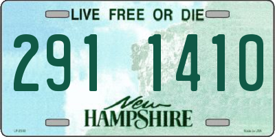 NH license plate 2911410