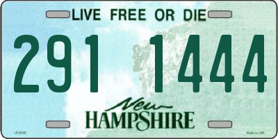 NH license plate 2911444