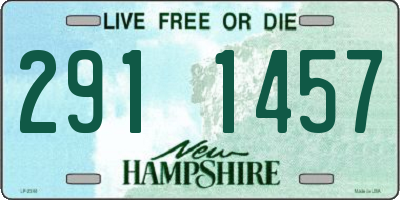NH license plate 2911457
