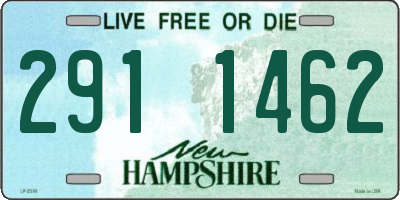 NH license plate 2911462